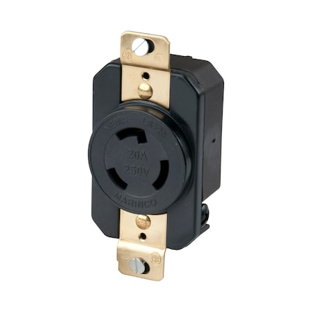 Marinco 206R Marinco 20A 250V Receptacle, Locking 206R